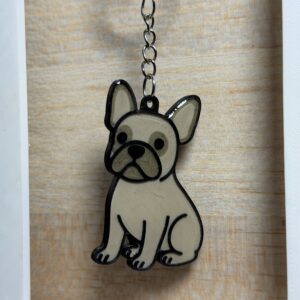 Handgemachter 3D Hundeschlüsselanhänger – Mops, Dackel, Labrador & mehr – Geschenk für Hundefans