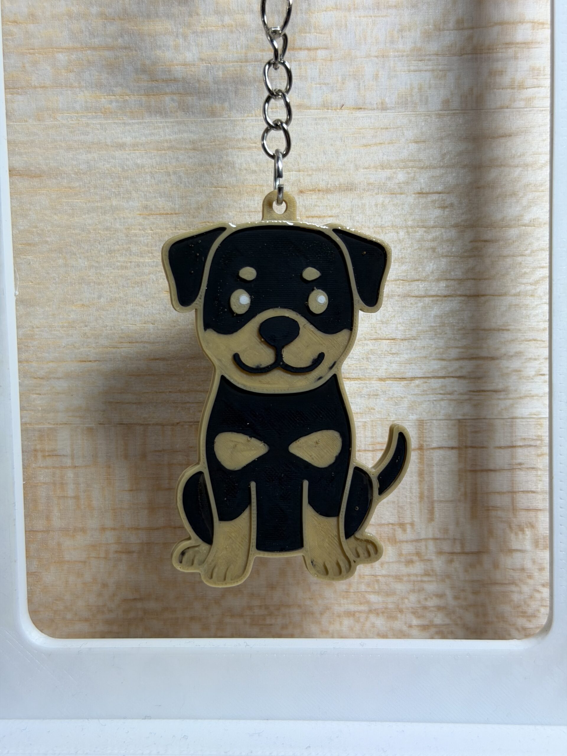 Handgemachter 3D Hundeschlüsselanhänger – Mops, Dackel, Labrador & mehr – Geschenk für Hundefans – Bild 6